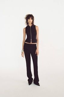 Zara Fitted Zipped Vest