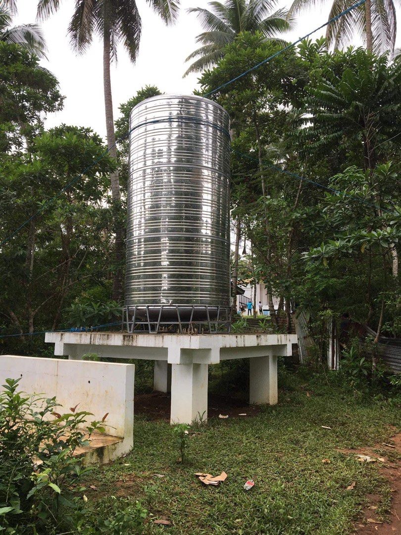 10000L water tank (Category: Construction & Building Materials) located in Manila. Submitted by melody.tulale001 (Listing ID 1302428950, Image 2). Description: Brand new 10,000L water storage tank Contact 0995 559 5066.