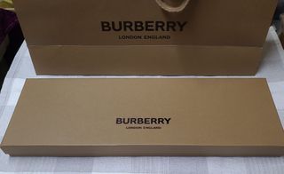 100%Authentic/Original BURBERRY BOX &PAPER BAG from Dutyfree Aus.