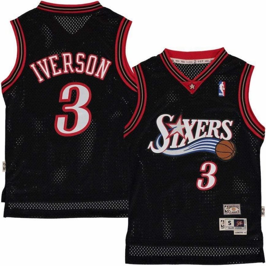 Jersey iverson sixers sale