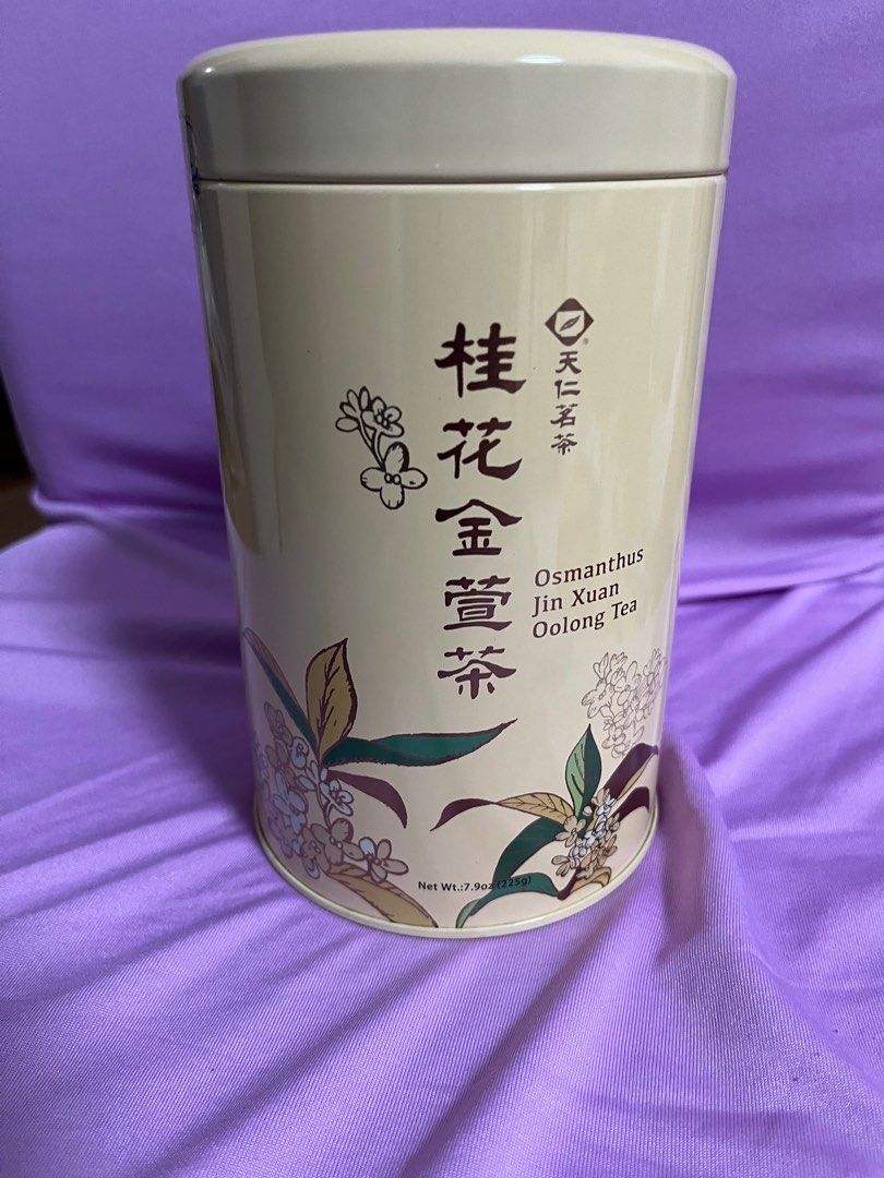 天仁茗茶桂花金萱茶(225公克), 嘢食& 嘢飲, 飲料- Carousell