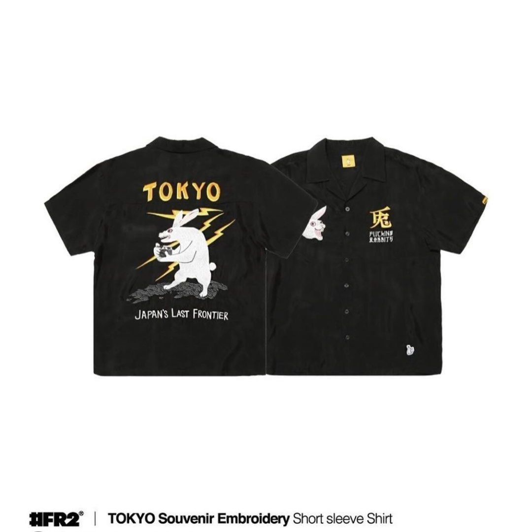 TOKYO Souvenir Embroidery Short sleeve Shirt