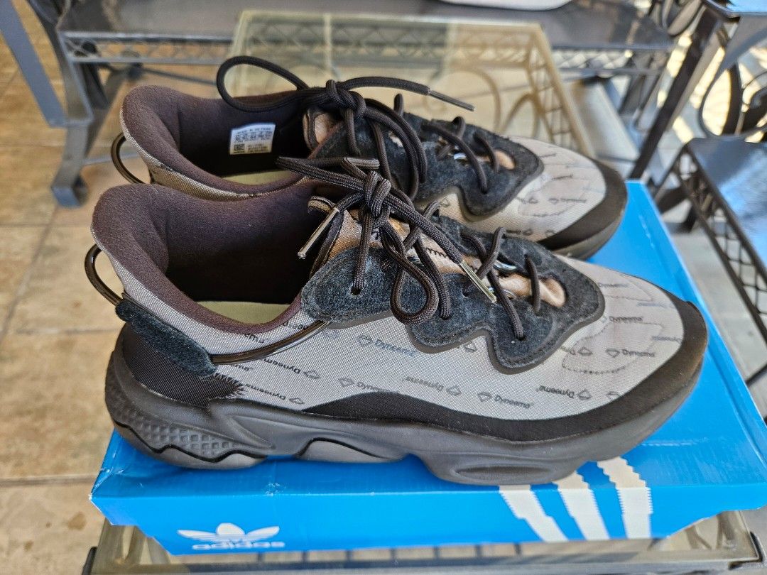 adidas Ozweego men's size 10US (Category: Sneakers) located in Las Pinas. Submitted by typericey (Listing ID 1302404017, Image 1). Description: - authentic, purchased at mall - size 10US, Dyneema material - no issues, no damage, lightly used - item location : Las Pinas City - pick up or delivery only - autopass sa barat - check out my 40 reviews all 5-stars - this is my personal item, I'm not a buy and sell.