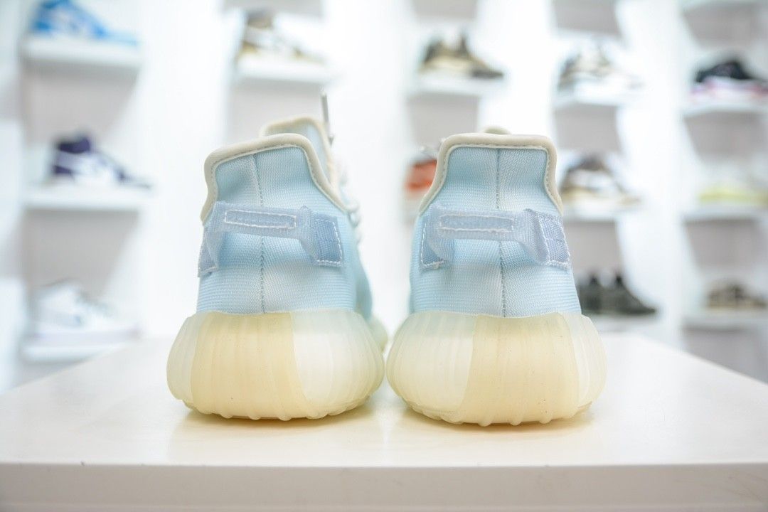 adidas gazelle silver green womens Yeezy Boost 350 V2 Mono Ice (GW2869)