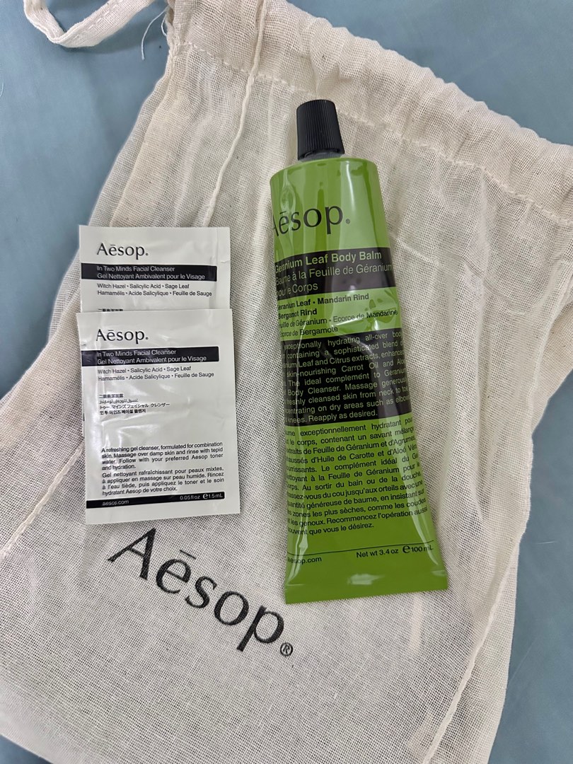 Aesop Geranium Leaf Body Balm 100mL, Beauty & Personal Care, Bath & Body, Body Care on Carousell