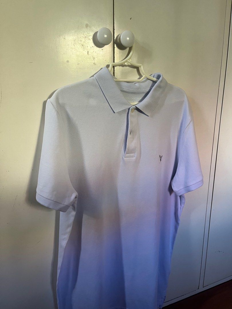 American Eagle Polo Shirt Slim Fit (Category: Tshirts & Polo Shirts ) located in Manila. Submitted by eondumas (Listing ID 1302464359, Image 1). Description: Used it less than 10x, got a bleached stain on it thats why I never used it again! It is not very visible in indoors.