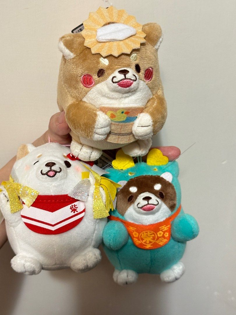 Amuse 忠犬柴犬禮物白柴啡柴黃柴公仔吊飾, 興趣及遊戲, 玩具& 遊戲類- Carousell