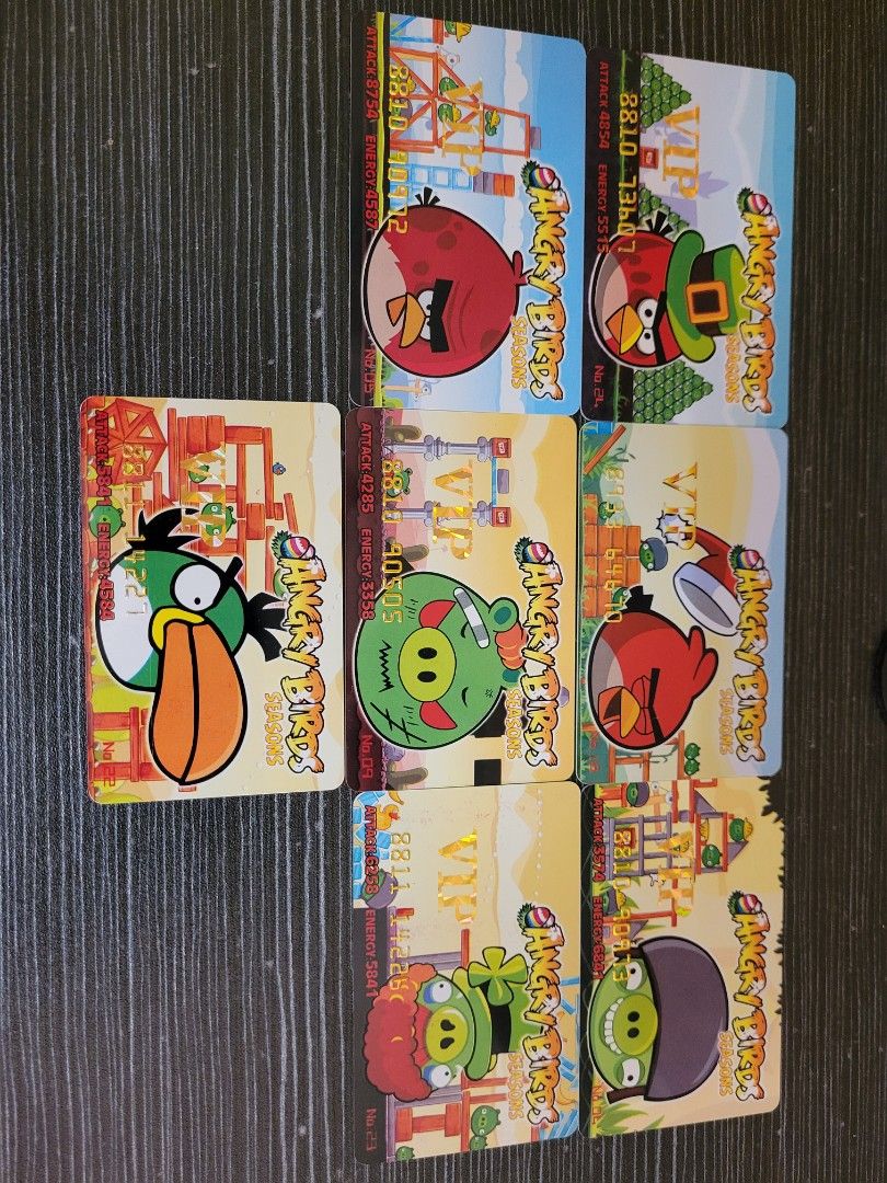 Angry Bird VIP card, Hobbies & Toys, Books & Magazines, Children's ...