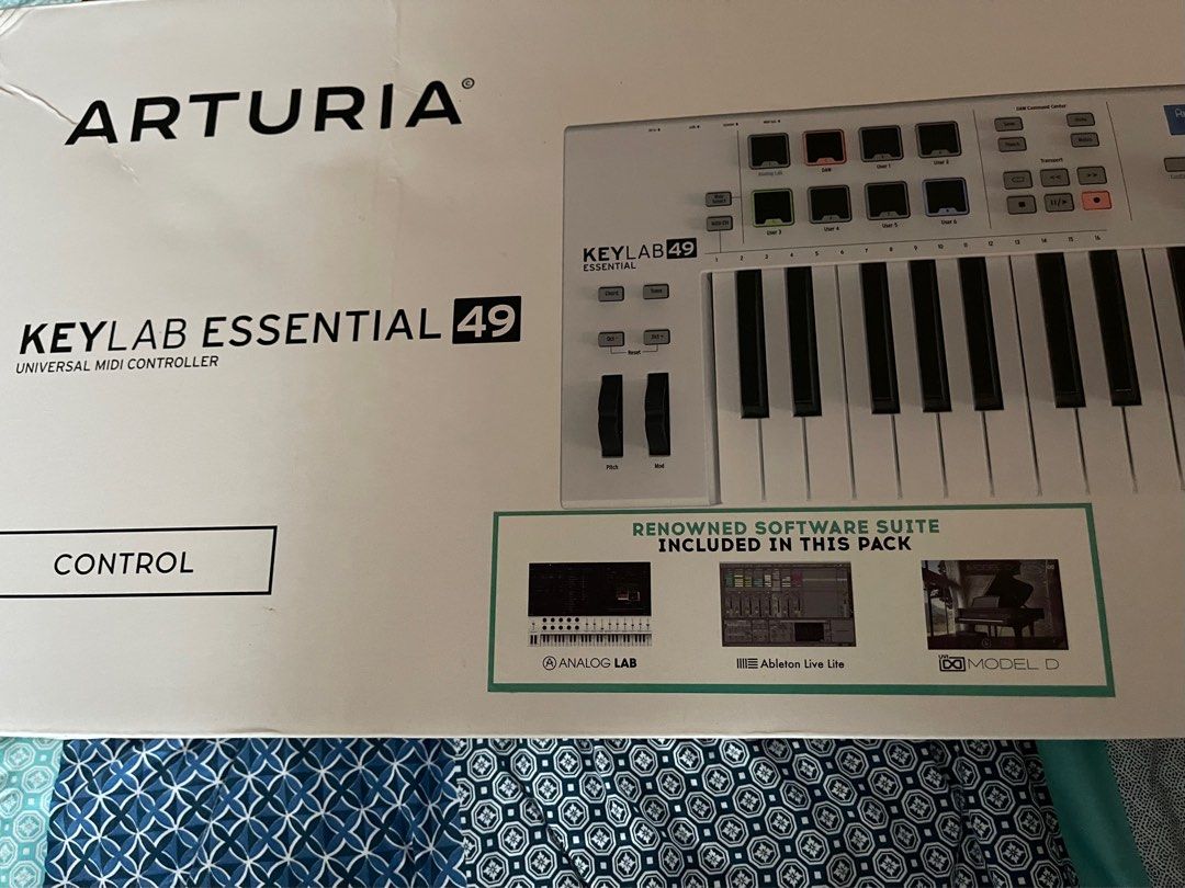 Arturia KeyLab Easential 49, Hobbies & Toys, Music & Media, Musical ...