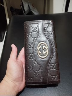 AUTHENTIC GUCCI GUCCISIMA LONG WALLET
