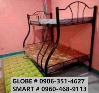 beds double deck RTYPE FRAME w/ PULL OUT and FOAM MATTRESS (COD) 0906 351 4627