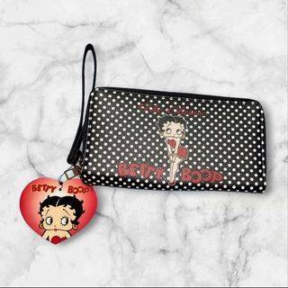 Betty Boop Double Zip Wallet