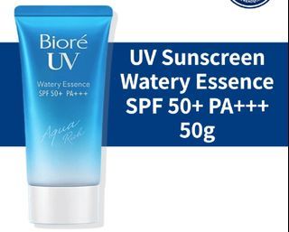 Biore UV Sunscreen Watery Essence SPF 50+ PA++++ sunscreen technology 50g | SulitProducts Superstore