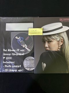 BLACKPINK The Album JP ver. Jennie Unsealed