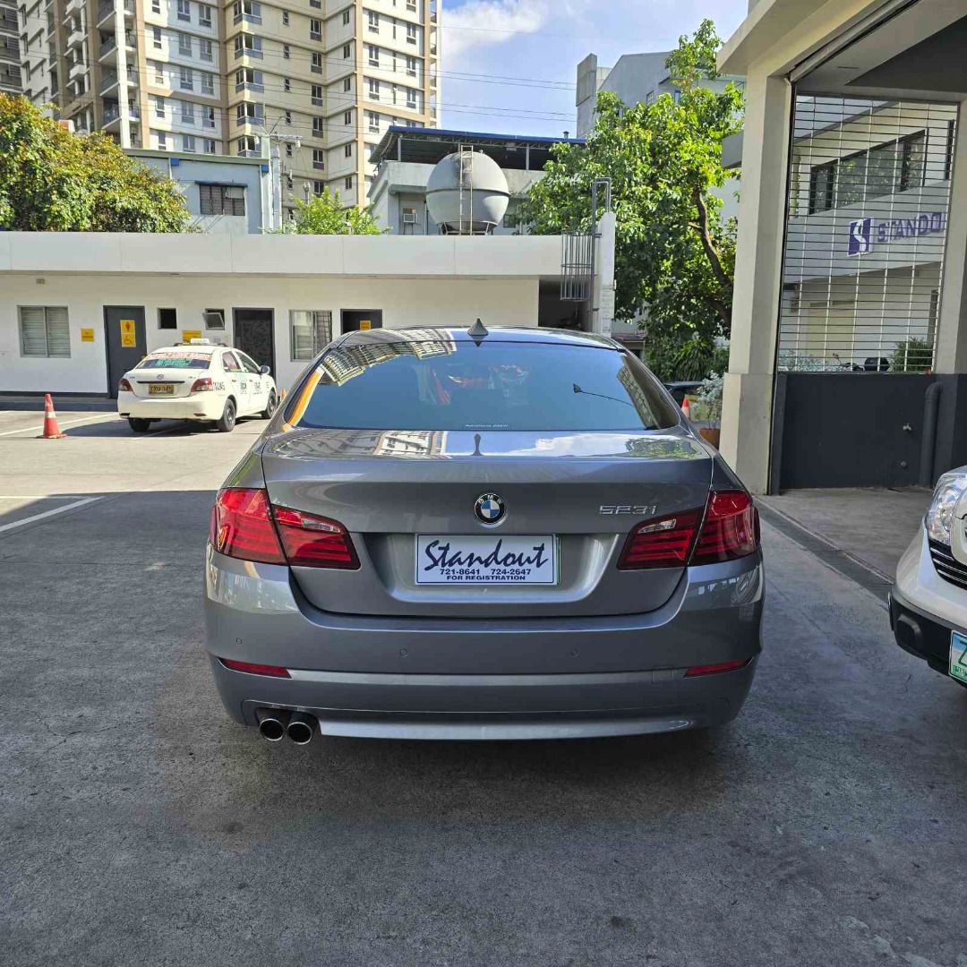 BMW 523i Auto (Category: Used Cars) located in Quezon City. Submitted by standout1595 (Listing ID 1302480333, Image 3). Description: 2011 BMW 523i 3.0L 4 Cyl V6 8 Speed Automatic Leather Seat Rear Wheel Drive Multi Function Steering Wheel Climate Control 2 Zones Fresh in & out Local purchase 1st owner.