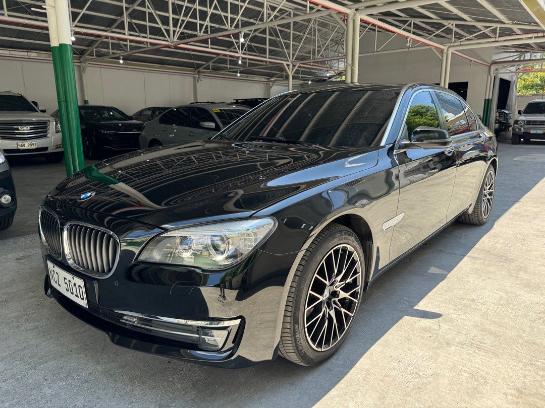 BMW 7 Series 730Li LWB Auto (Category: Used Cars) located in Quezon City. Submitted by vincelf (Listing ID 1302418366, Image 2). Description: 2016 BMW 730Li 2.0Liters Gas Turbo 8-Speed Automatic Transmission Long Wheel Base 258-Horsepower Local Purchased 1st Own, Color Black 27TKM Only, All Original Top Condition with ABS, Curtain Airbags Head Unit + Infotainment Dual AC Climate & Steering Controls Leather Interior, Power Seats Dashcams Smart Key