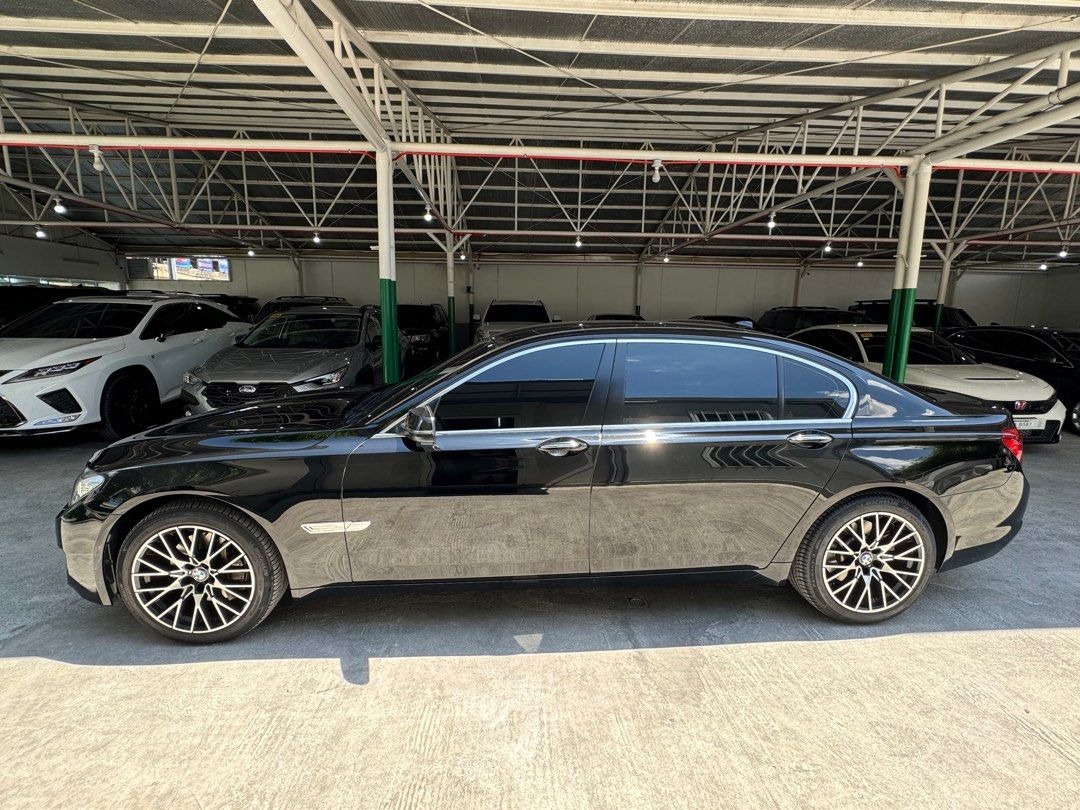 BMW 7 Series 730Li LWB Auto (Category: Used Cars) located in Quezon City. Submitted by vincelf (Listing ID 1302418366, Image 3). Description: 2016 BMW 730Li 2.0Liters Gas Turbo 8-Speed Automatic Transmission Long Wheel Base 258-Horsepower Local Purchased 1st Own, Color Black 27TKM Only, All Original Top Condition with ABS, Curtain Airbags Head Unit + Infotainment Dual AC Climate & Steering Controls Leather Interior, Power Seats Dashcams Smart Key