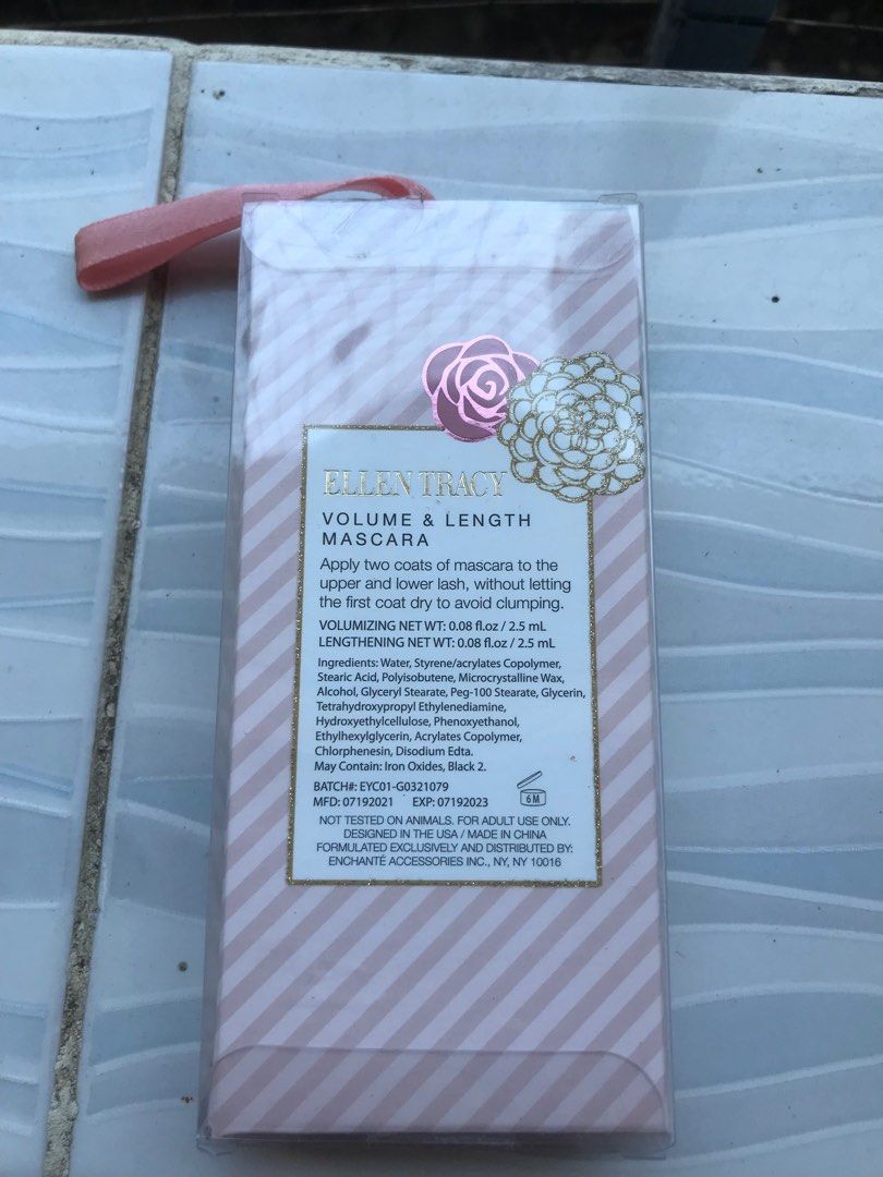 Brand new Ellen tracy mascara (Category: Makeup) located in Santa Maria. Submitted by mikavillaflor4 (Listing ID 1302399968, Image 2). Description: Brand new sealed mascara From US .