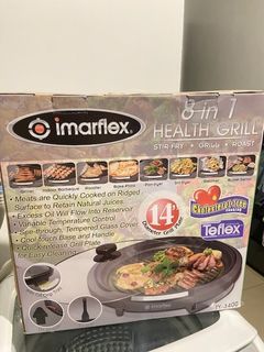 BRAND NEW IMARFLEX 8 IN 1 HEALTH GRILL