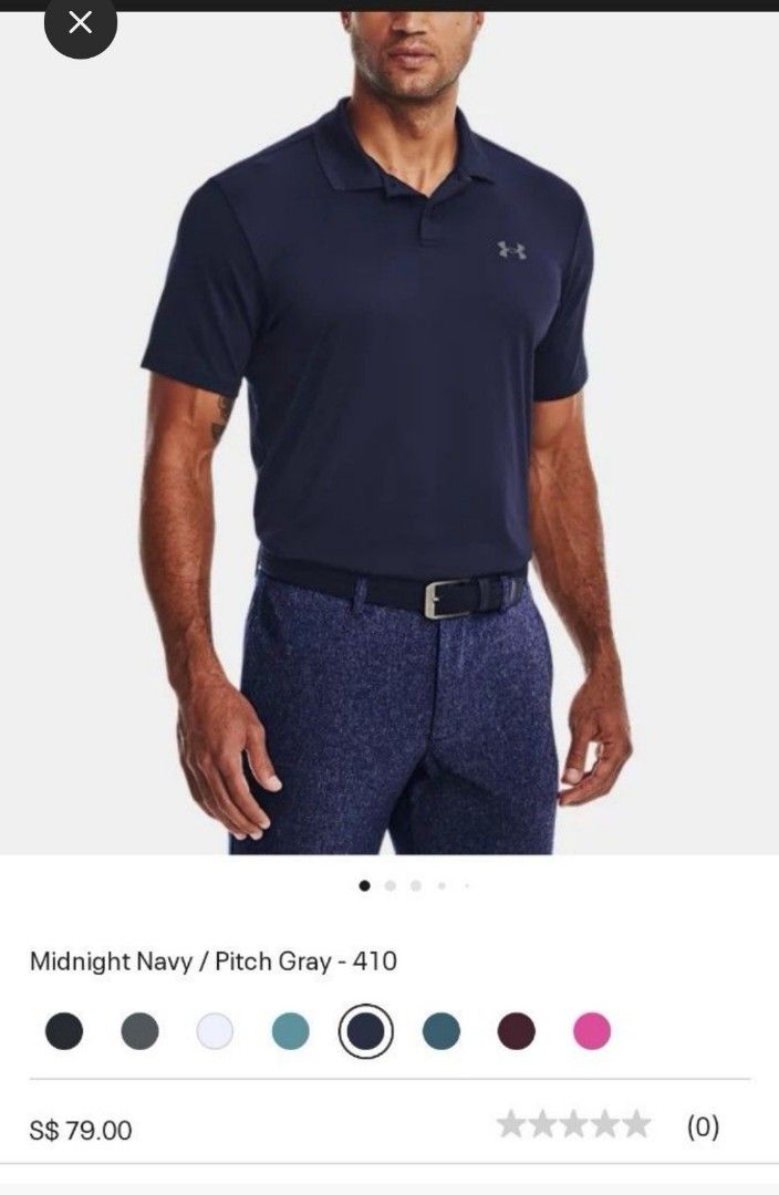 Brand new Under Armour golf polo shirtDark Sports Equipment Sports Games Golf on Carousell