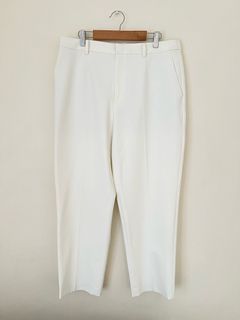 BRAND NEW UNIQLO White Smart Ankle Pants