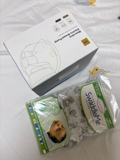 Breast Pump Wearable Electric and Swaddle