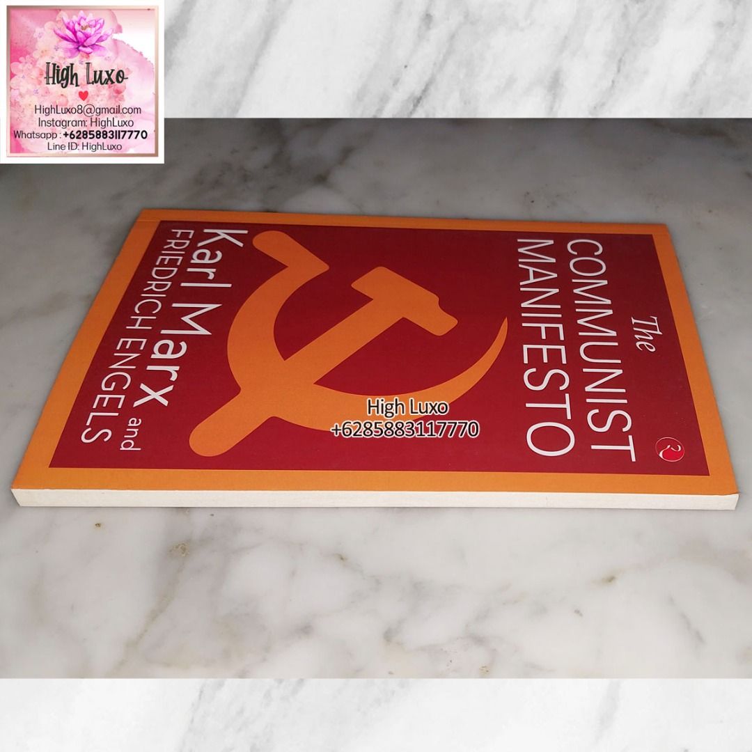 Buku The Communist Manifesto English Book IMPOR IMPORT ORIGINAL ECONOMY ...