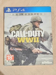 Call of Duty World War 2 Pro Edition Steelbook for PS4 and PS5
