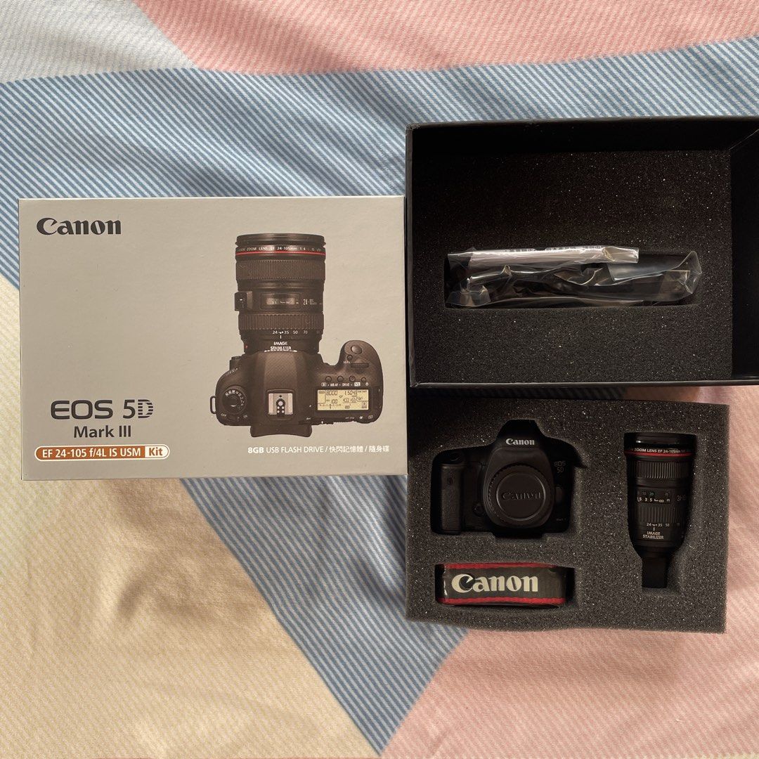 Canon EOS 5D Mark III EF 24-105 f/4L IS USM Kit 8GB usb flash 
