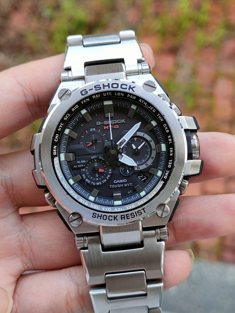 Casio GShock MTG S1000 Tough Solar Multiband 6 Men s Fashion Watches Accessories Watches on Carousell