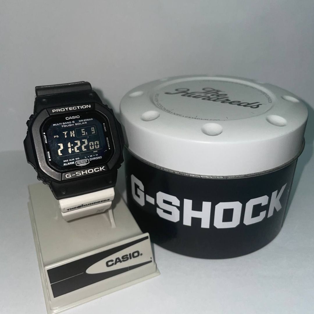 Casio Gshock x The Hundreds GW-M5610TH-1JR, Men's Fashion, Watches ...