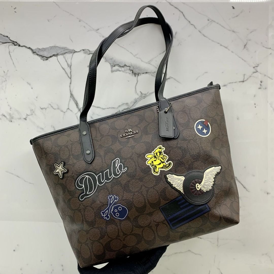 COACH PVC TOTE BAG 247019924 WE
