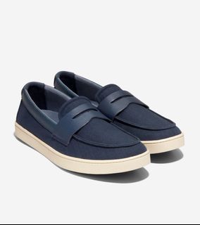 Cole Haan Navy Loafers (US 9)