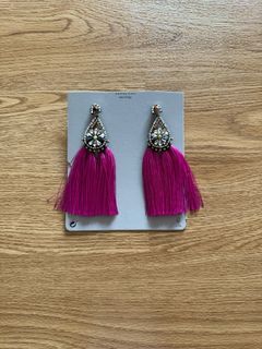 Collection Earrings (Pink Tassels)