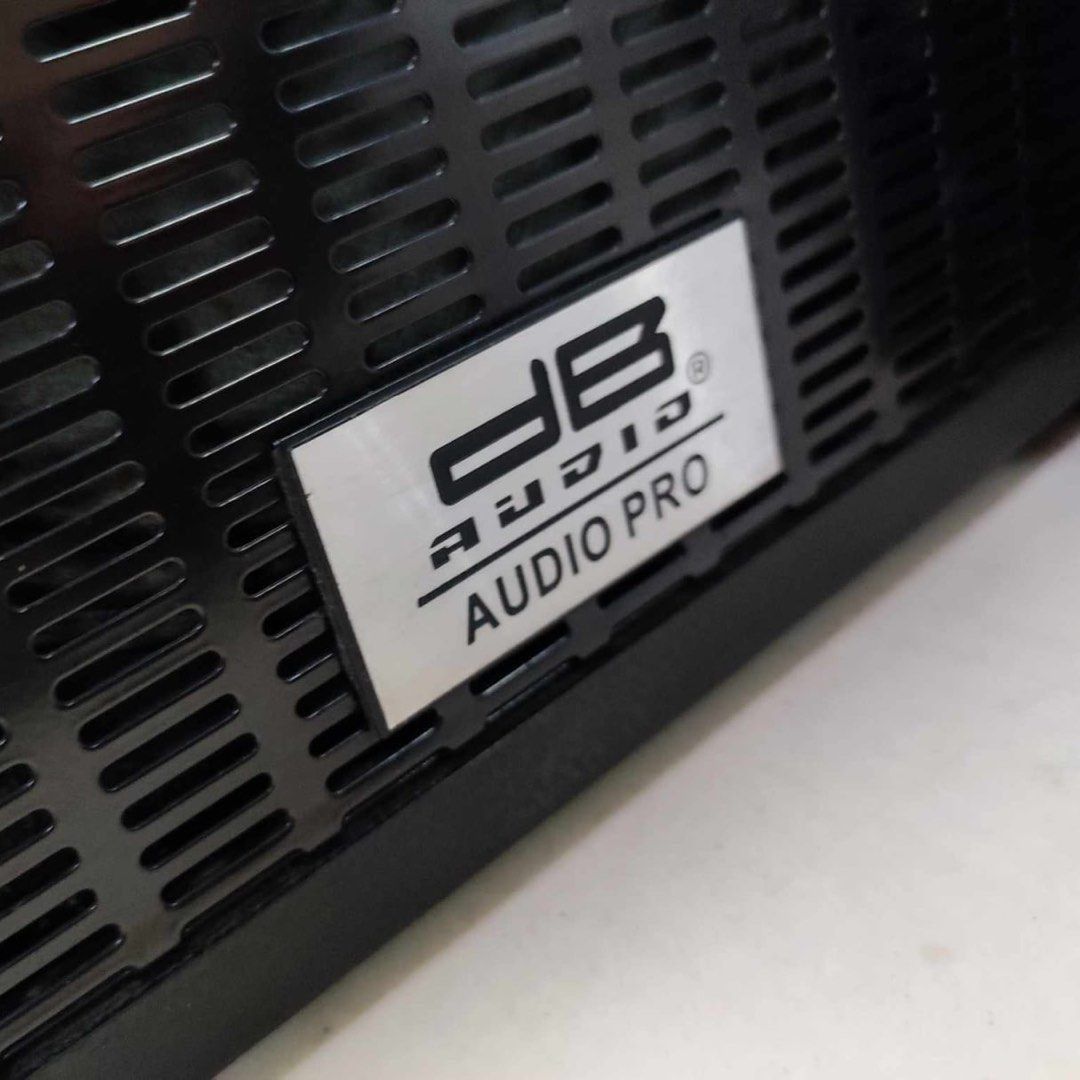 DBaudio 350W x2 AURA-80 Super Bass With Amplifier with Equalizer With ...