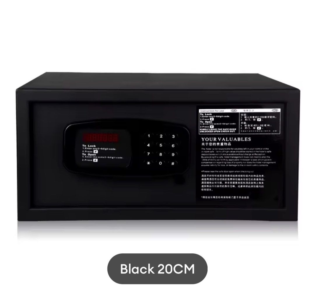 Digital Safety Box Locker Fire Proof Code (Category: Safe) located in Taguig. Submitted by thepinkrabbit (Listing ID 1302466256, Image 1). Description: Bought for 5k but didnt really use or installed it..