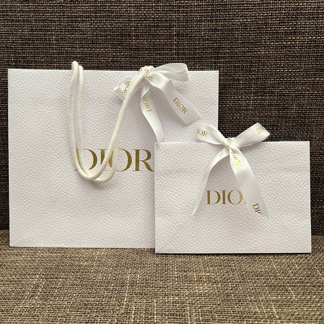 Dior paper bags (Category: Luxury Accessories) located in Antipolo. Submitted by starstyleph (Listing ID 1302419528, Image 1). Description: Authentic paper bags from wallet and perfume.