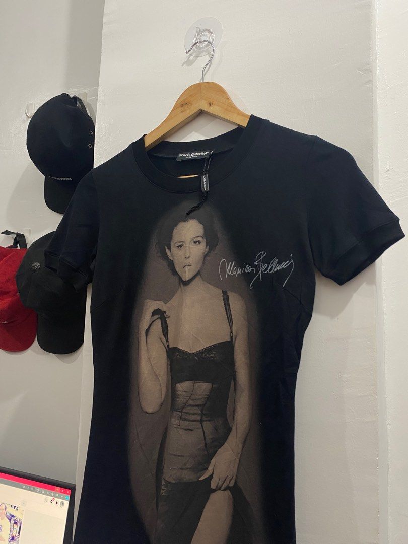 DOLCE AND GABBANA X MONICA BELLUCCI TSHIRT Luxury Apparel on Carousell