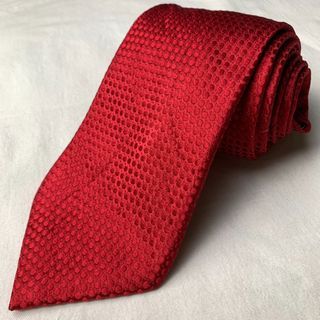 Donald Trump Solid Red Polkadot Necktie