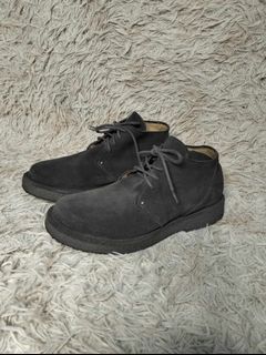 DRIES VAN NOTEN black suede shoe