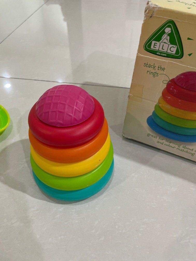 Elc stack toys, Bayi & Anak, Mainan & Baby Walker di Carousell