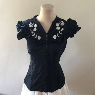 Embroid Blouse Top