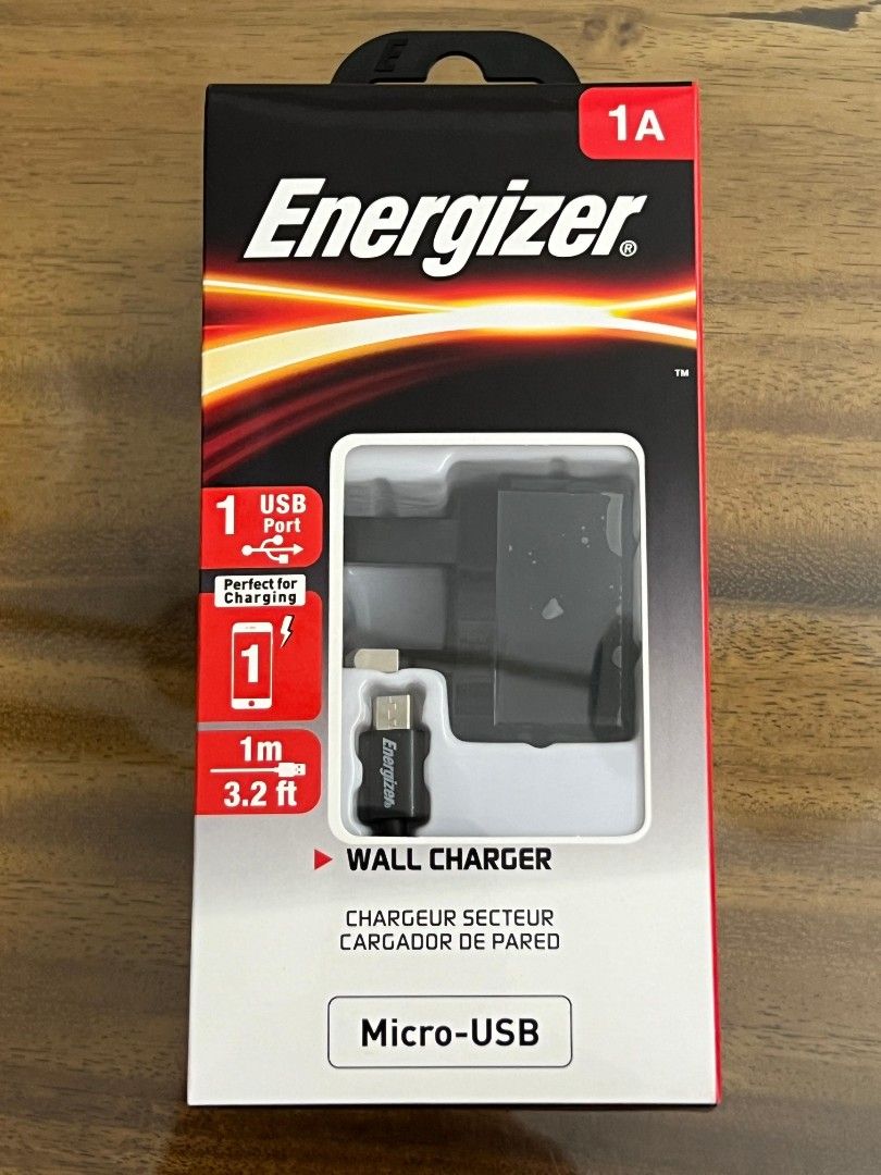 Energizer wall plug USB charger406072384197775361