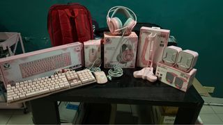 Fantech sakura pink theme computer accessories