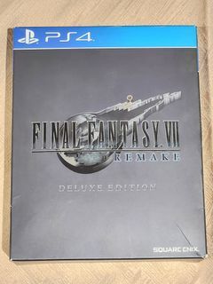 Final Fantasy 7 Remake Deluxe Edition (Complete) for PS4 and PS5