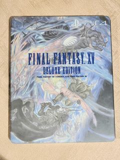 Final Fantasy XV Deluxe Edition Steelbook for PS4 and PS5