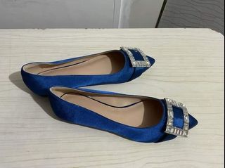 Flat Shoes with crystal