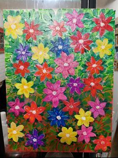 Floral Canvass Painting