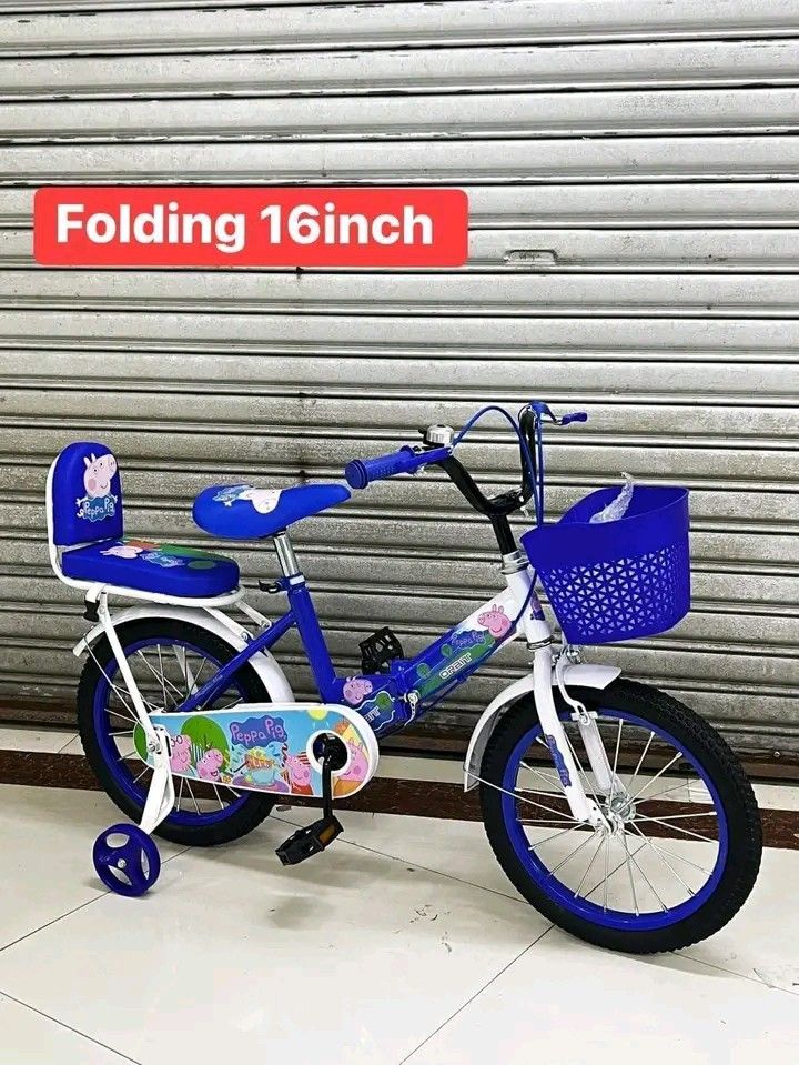 folding bike peppa pig (Category: Bicycles) located in Manila. Submitted by saguittarian06 (Listing ID 1302493268, Image 3). Description: Folding bike pepapig 150# 12inch rs :2000 2-6y/0 16inch rs :2200 3-9y/0 Pink blue violet GCASH/Cash on delivery via LALAMOVE/Grab/TOKTOK Sf c/o by buyer Pick up binondo manila Call us 09674865453 #onlinesellerphilippines #onlineshopping #onlinestore #onlinebusiness #reelsvideo #COD #onlinebusinesses #reels2023e