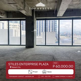 For Rent: Office Space in Stiles Enterprise Plaza, Makati City